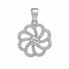 The Serenity Swirl Pendant Necklace