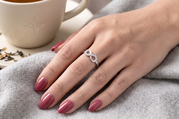 The Timeless Infinity Sparkle Ring