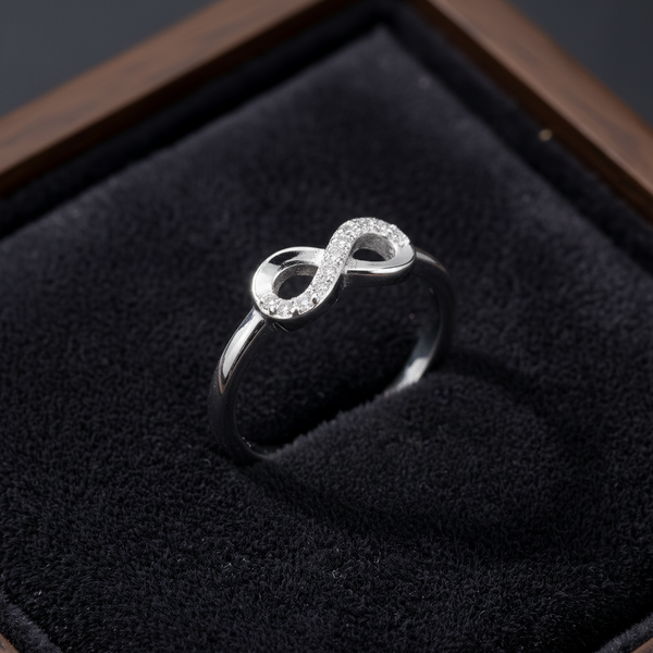 The Timeless Infinity Sparkle Ring