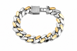 The Legacy Two-Tone Cuban Link Bracelet