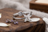 The Celestial Blossom Dual-Band Ring