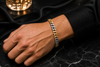 The Apex Two-Tone Curb Link Bracelet