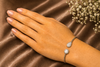 The Luna Teardrop Bangle