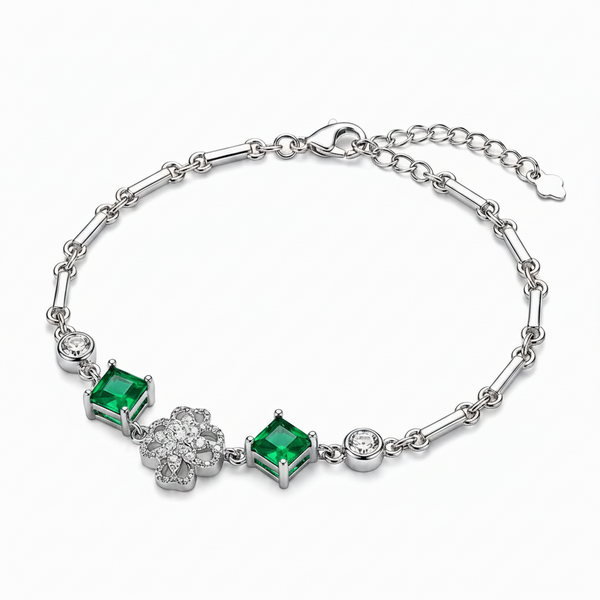 The Emerald Garden Blossom Bracelet