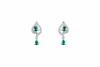 The Emerald Leaf Filigree Necklace Set