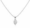 The Diamond Silhouette Pendant & Earring Set