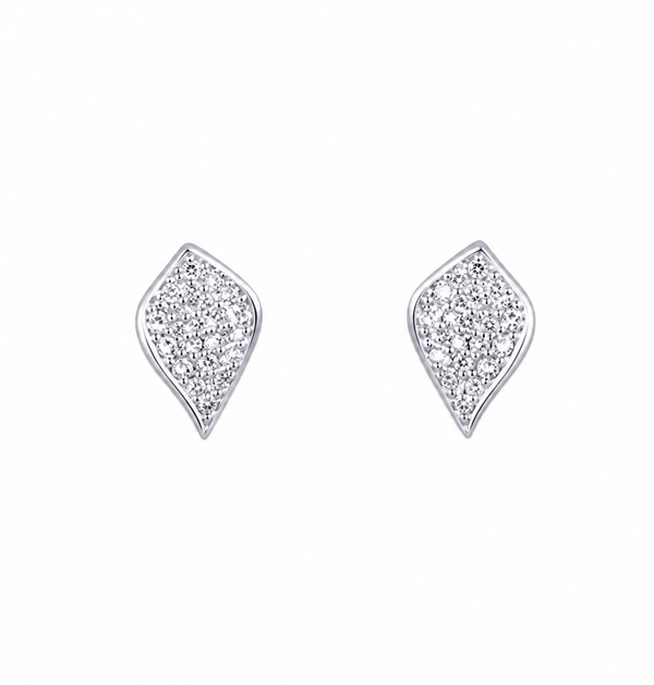The Diamond Silhouette Pendant & Earring Set