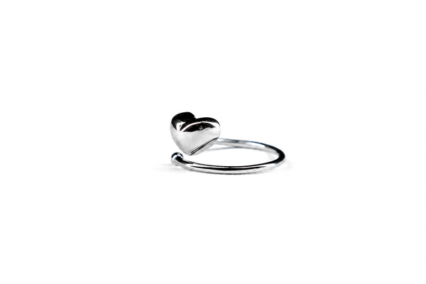The Amara Wrap Heart Ring