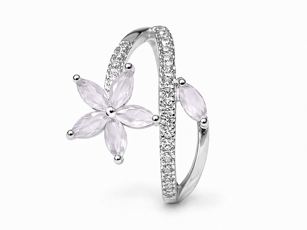 Blush Petal Bloom Ring