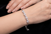 The Amour Cascading Heart Bolo Bracelet