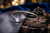 The Luna Teardrop Bangle