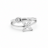The Celestial Blossom Dual-Band Ring