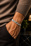 The Legacy Two-Tone Cuban Link Bracelet