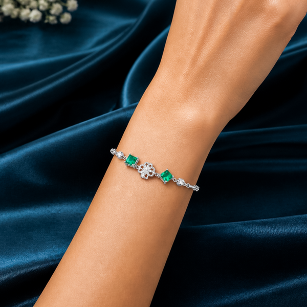 The Emerald Garden Blossom Bracelet
