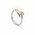 The Two-Tone Guardian Heart Ring