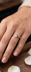 The Two-Tone Guardian Heart Ring