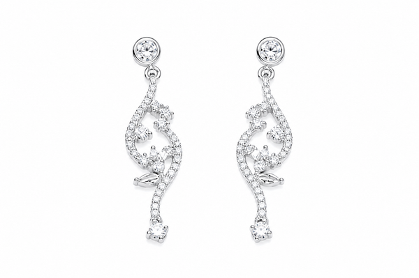 The Enchanted Vine Pendant & Earring Set