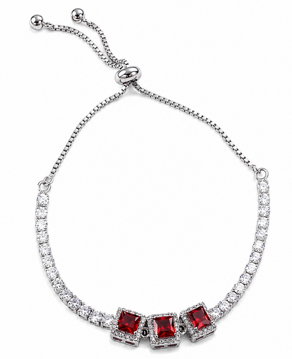 The Scarlet Empress Bolo Sterling silver Bracelet