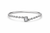 The Elara Emerald-Cut Halo Bangle