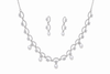 The Pearl Blossom Garland Necklace Set