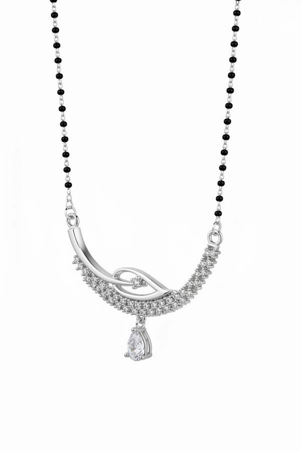 The Ethereal Leaf Drop Mangalsutra