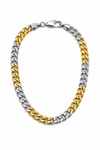 The Apex Two-Tone Curb Link Bracelet