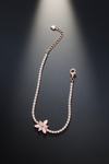 The Rosé Blossom Tennis Bracelet