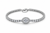 The Eternal Halo Tennis Bracelet