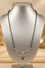 The Ruby Bloom Crescent Mangalsutra