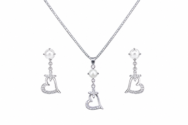 The Pearl & Heart Whimsy Set