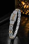 The Sovereign Panther Diamond-Cut Bracelet