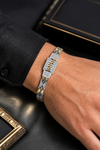The Sovereign Panther Diamond-Cut Bracelet