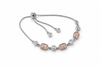 The Aurora Mixed-Metal Blossom Bolo Bracelet