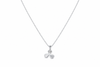 The Shimmering Clover Pendant & Earring Set