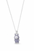 The Violet Amethyst Labubu Pendant