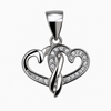 The Eternal Bond Intertwined Heart Pendant