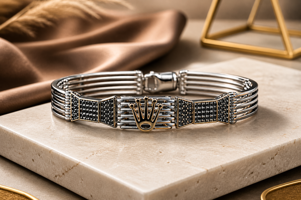 The Imperial Crown Multi-Strand Bracelet
